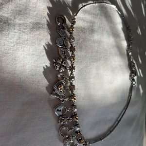 BRIGHTON’S CHARM NECKLACE WITH ADJUSTABLE CHAIN